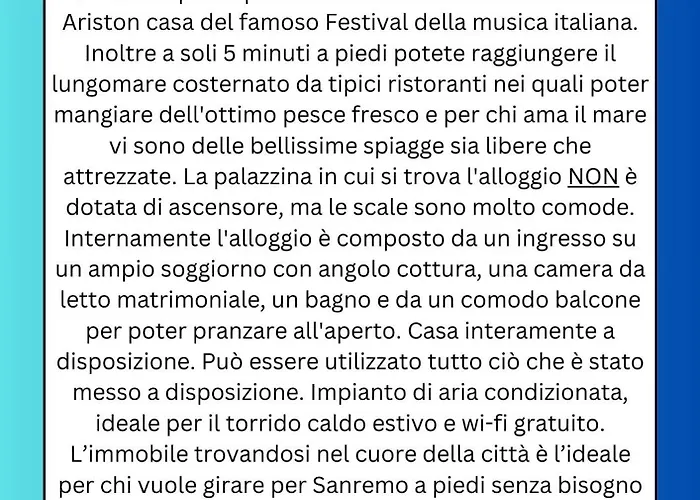 Erica's Dream 아파트 산레모